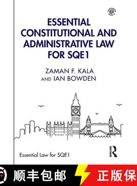 【3-4周达】Essential Constitutional and Administrative Law for Sqe1 [9781032641942]