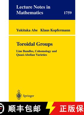 【3-4周达】Toroidal Groups : Line Bundles, Cohomology and Quasi-Abelian Varieties [9783540419891]