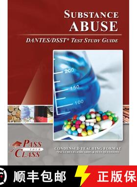 【3-4周达】Substance Abuse DANTES/DSST Test Study Guide [9781614337591]