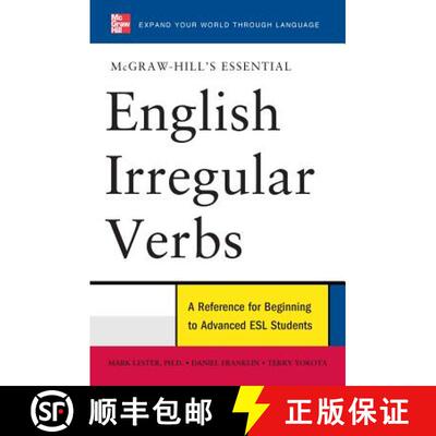 【3-4周达】McGraw-Hill's Essential English Irregular Verbs © 2010 [9780071602860]