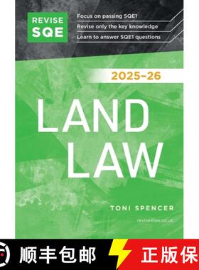 【3-4周达】Revise SQE Land Law 2025/26: SQE1 Revision Guide [9781917183413]