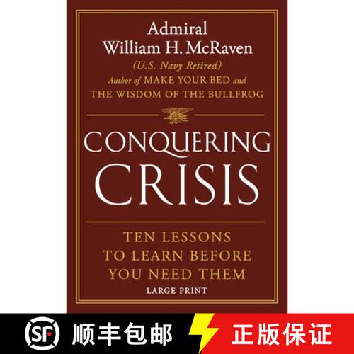 【3-4周达】精装 Conquering Crisis: Ten Lessons to Learn Before You Need Them [9781538772676]