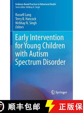 【3-4周达】Early Intervention for Young Children with Autism Spectrum Disorder (1st ed. 2016) (1st ed... [9783319309231]