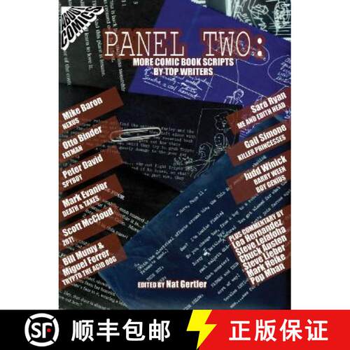 【3-4周达】Panel Two: More Comic Book Scripts by Top Writers [9780971633810]