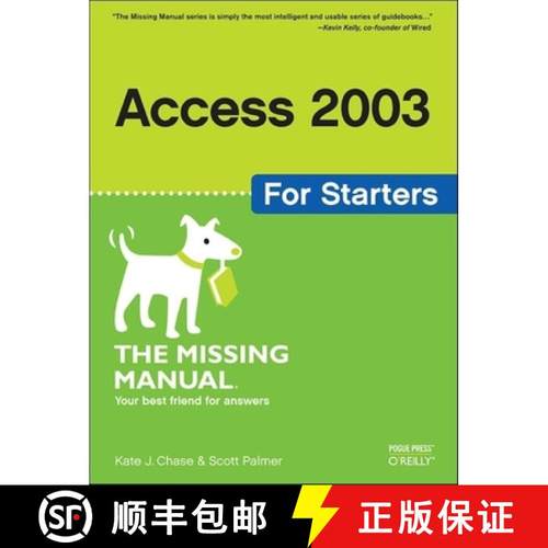 预订 Access 2003 for Starters: The Missing Manual: Exactly What You Need to Get Started [9780596006655]