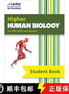 【3-4周达】Student Book for Sqa Exams - Higher Human Biology Student Book: For Curriculum for Excelle... [9780008384449]