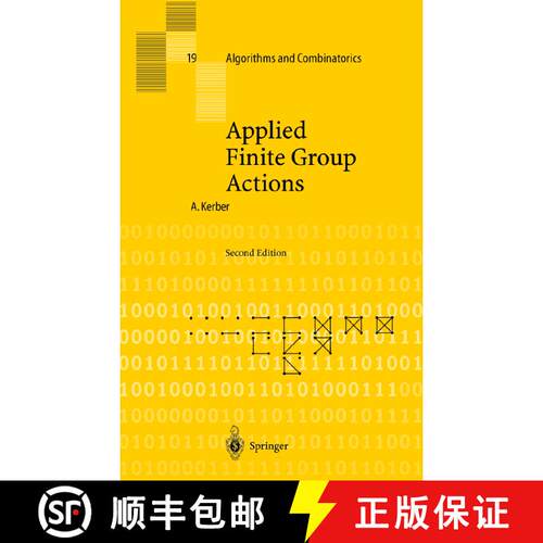 【3-4周达】精装 Applied Finite Group Actions (Second Edition 1999) [9783540659419]