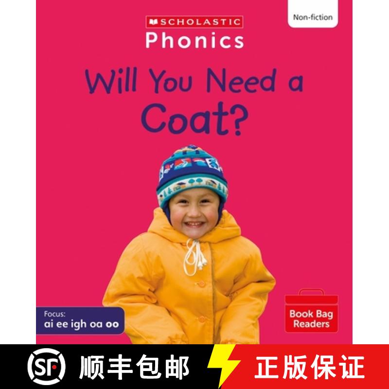 【3-4周达】Will You Need a Coat? (Set 5) Matched to Little Wandle Letters and Sounds Revised [9780702320866]