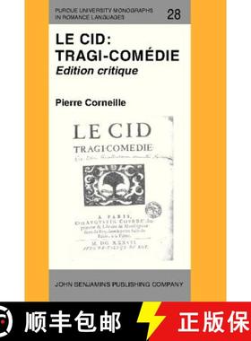 【3-4周达】Cid: Tragi-comedie: Edition critique [9789027217417]