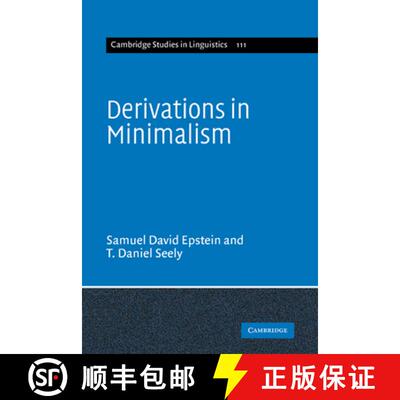 【3-4周达】精装 Derivations in Minimalism: - Derivations in Minimalism [9780521811804]