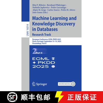 【3-4周达】Machine Learning and Knowledge Discovery in Databases. Research Track: European Conference... [9783032059802]