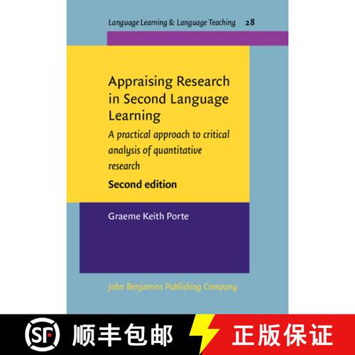 【3-4周达】Appraising Research in Second Language Learning [9789027219954]