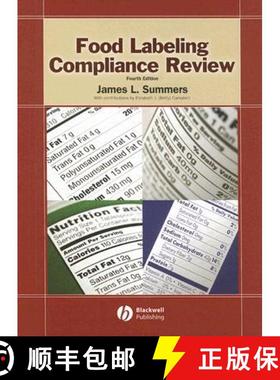 【3-4周达】Food Labeling Compliance Review, 4Th Edition [Wiley食品] [9780813821818]