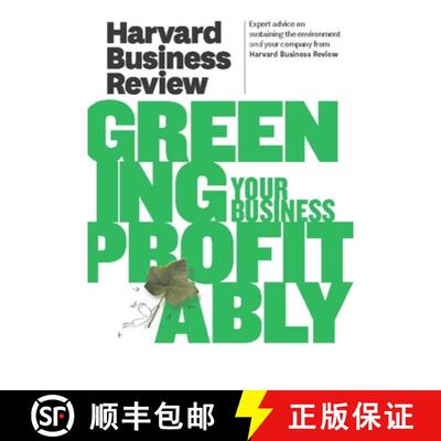 【3-4周达】Harvard Business Review on Greening Your Business Profitably [9781422162569]
