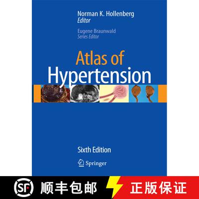 【3-4周达】精装 Atlas of Hypertension [With CDROM] (6th ed. 2009) [9781573403085]