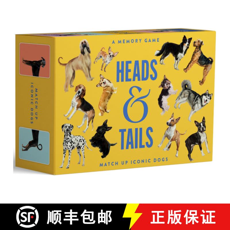 【3-4周达】Heads & Tails: A Dog Memory Game: Match Up Iconic Dogs [9781923049116]