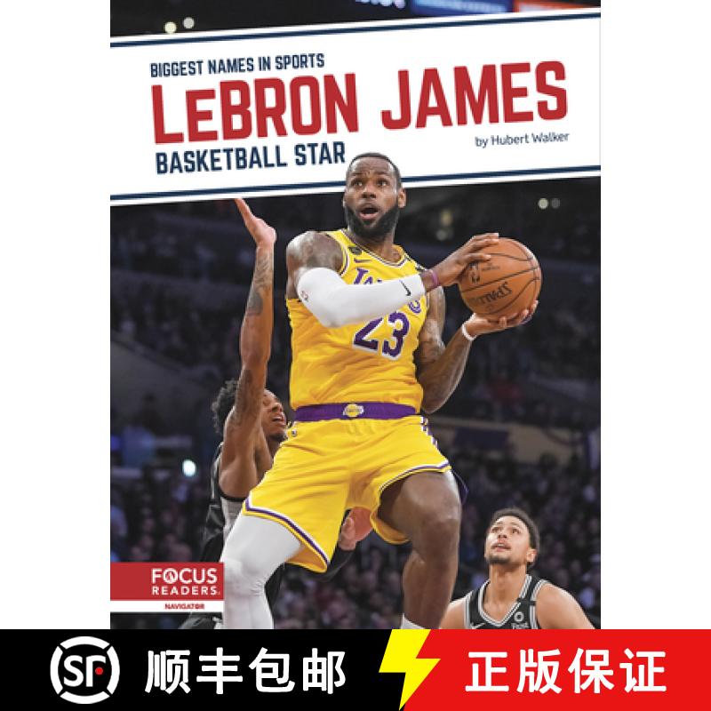 【2-3周达】Biggest Names in Sports: LeBron James: Basketball Star [9781644937365]