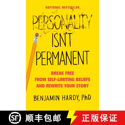 【3-4周达】精装 Personality Isn't Permanent: Break Free from Self-Limiting Beliefs and Rewrite Your S... [9780593083314]