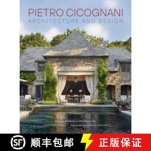 【3-4周达】精装 Pietro Cicognani: Architecture and Design [9780865653870]