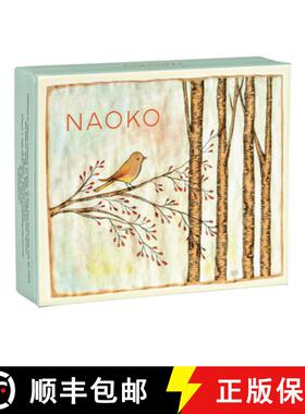 预订 Teneues - Quicknotes: Naoko Bird on Branches, Notecard Box, Blank Inside, 20 Full Color Notecard... [9781601603807]