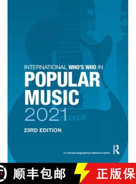 【3-4周达】The the International Who's Who in Popular Music 2021 [9780367699178]