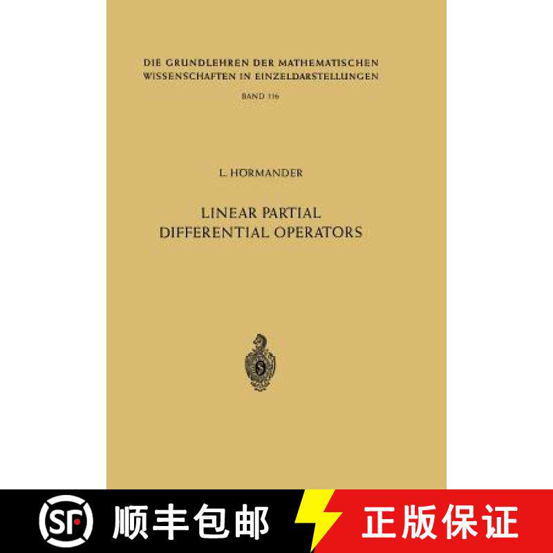 【3-4周达】Linear Partial Differential Operators [9783642461774]