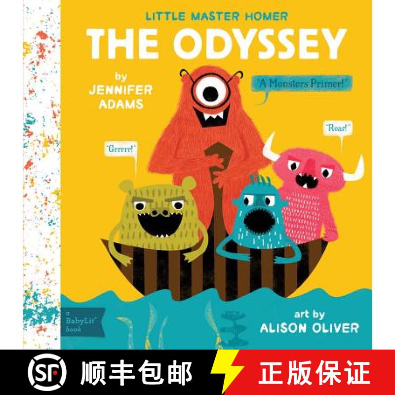 【3-4周达】Little Master Homer: The Odyssey - A Monsters Primer: A Monsters Primer! [9781423641780]