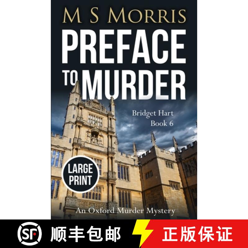 【3-4周达】Preface to Murder (Large Print): An Oxford Murder Mystery [9781914537110]