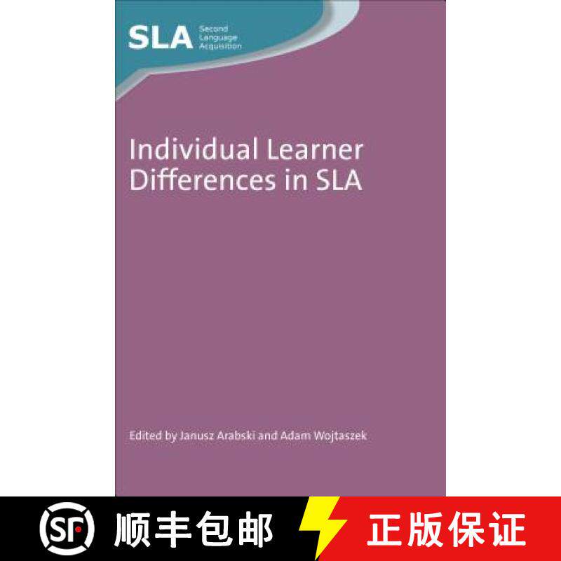【3-4周达】Individual Learner Differences in SLA, 59 [9781847694348]