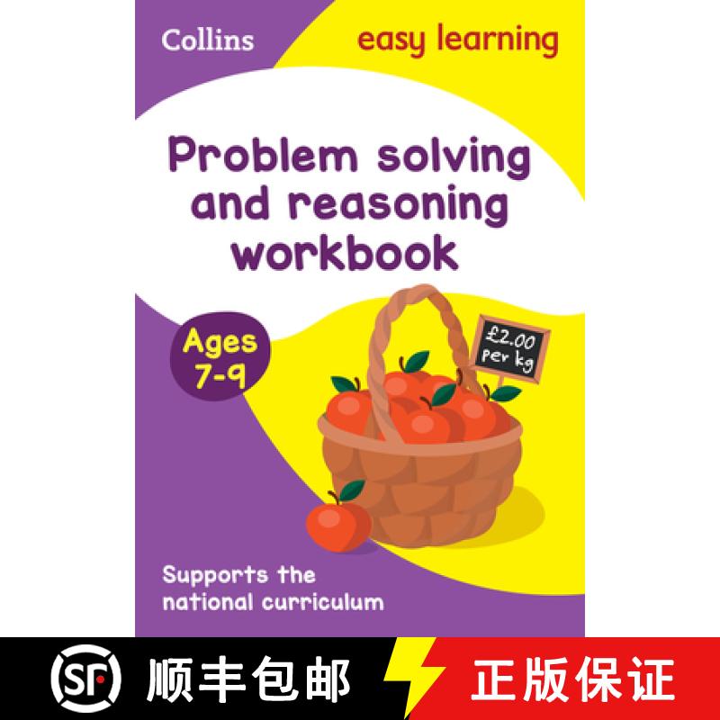 【3-4周达】Problem Solving and Reasoning Workbook Ages 7-9: Ideal for Home Learning [9780008387914]