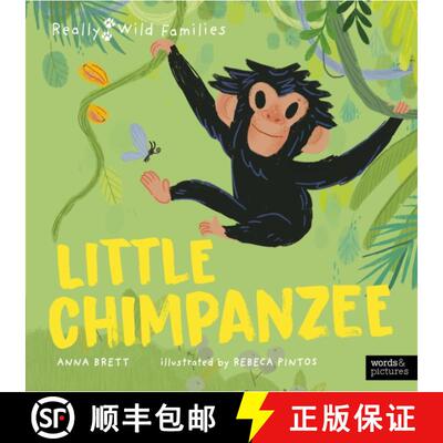 精装 Little Chimpanzee: A Day in the Life of a Baby Chimp [9780711283572]