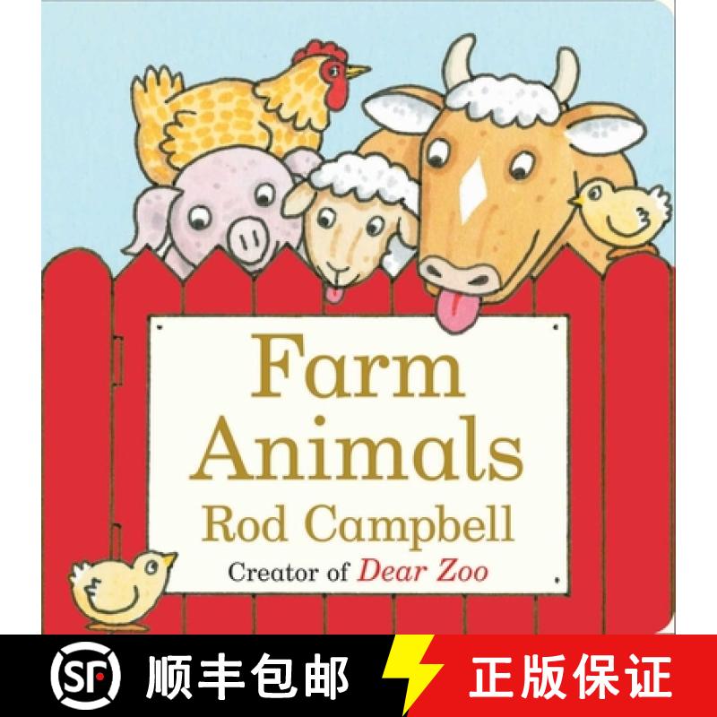 【3-4周达】Farm Animals (Dear Zoo & Friends) [9781481449847]