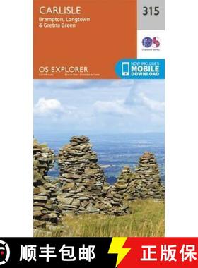 【3-4周达】Carlisle, Brampton, Longtown and Gretna Green [9780319245675]