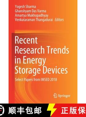 【3-4周达】Recent Research Trends in Energy Storage Devices : Select Papers from IMSED 2018 [9789811563966]