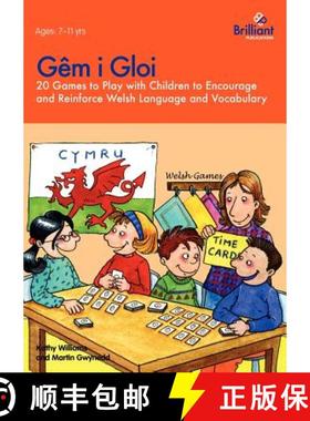 预订 Gêm i Gloi - 20 games to play with children to encourage and reinforce Welsh language and vocab... [9781905780167]