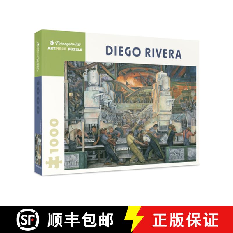 【3-4周达】Diego Rivera: Detroit Industry 1,000-Piece Jigsaw Puzzle [9780764942174]
