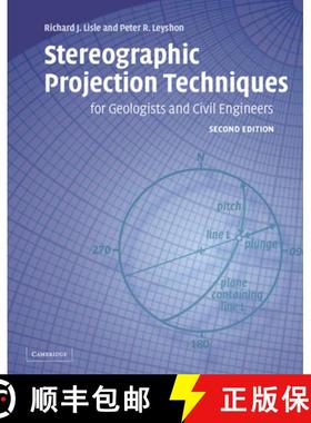 【3-4周达】Stereographic Projection Techniques for Geologists and Civil Engineers: Second Edition [9780521535823]