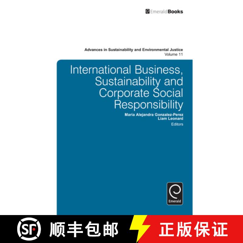 【3-4周达】International Business, Sustainability and Corporate Social Responsibility [9781781906255]