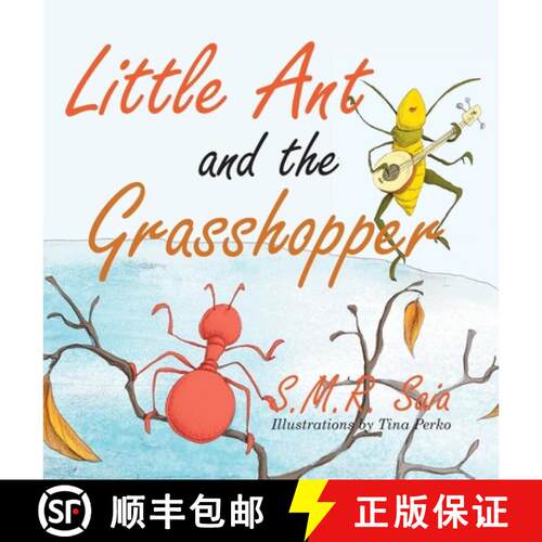 【3-4周达】精装 Little Ant and the Grasshopper: Choose a Job You Love [9781945713576]