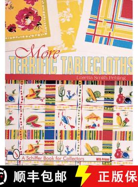 【3-4周达】More Terrific Tablecloths [9780764309755]