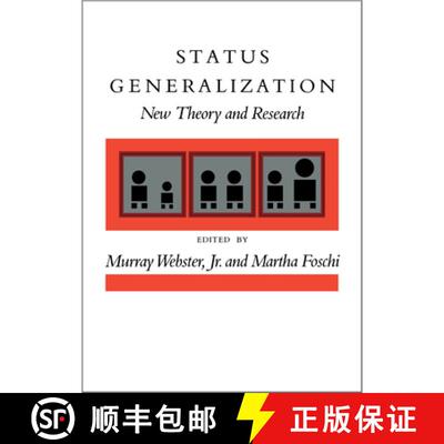 【3-4周达】精装 Status Generalization [9780804714211]
