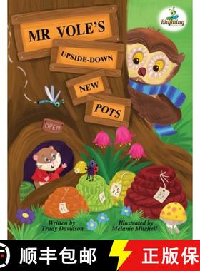 【3-4周达】Mr Vole's Upside Down New Pots: For any child who loves a woodland story, learning about a... [9781919618869]