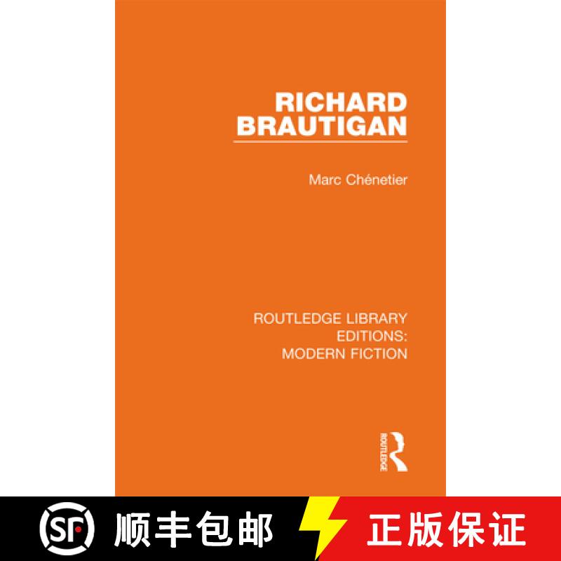 【3-4周达】RICHARD BRAUTIGAN (RLE, MODERN FICT [9780367347352]