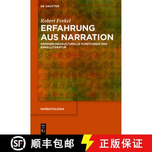 Narration Erinnerungskulturelle 9783110673869 Erfahrung Enkelliteratur Aus Der 预订 Funktionen
