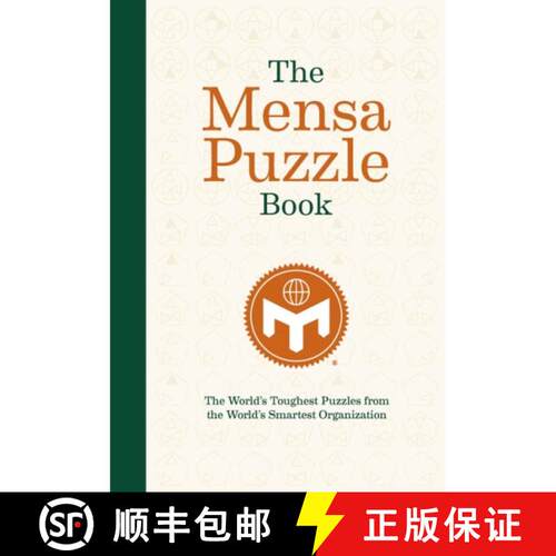 【3-4周达】Mensa Puzzle Book: The World's Toughest Puzzles from the World's Smartest Organization [9781787391857]