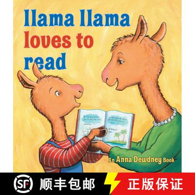【3-4周达】Llama Llama Loves to Read [9780670013975]