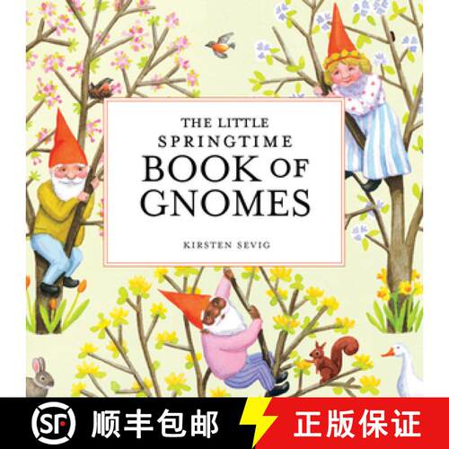 【3-4周达】精装 The Little Springtime Book of Gnomes [9781682684801]