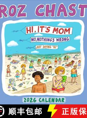 【3-4周达】Roz Chast Wall Calendar 2026 [9781523531912]