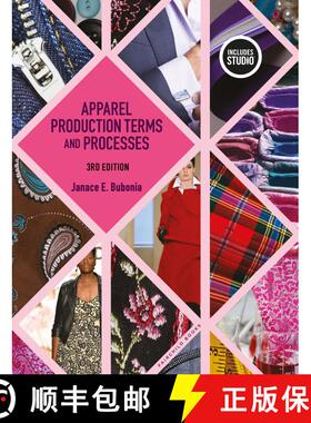 【3-4周达】Apparel Production Terms and Processes [9781501393945]
