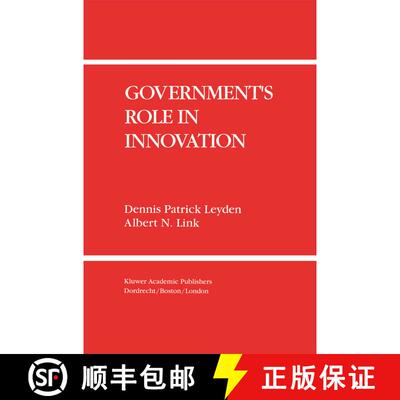 【3-4周达】精装 Government’s Role in Innovation [9780792392613]